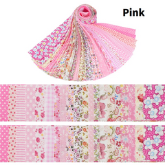 CraftsFabrics 40pcs Floral Printed 100% Cotton Patchwork Jelly Roll 2.55 X 39.4 Inch Quilting Fabric Strips for Sewing Craft DIY