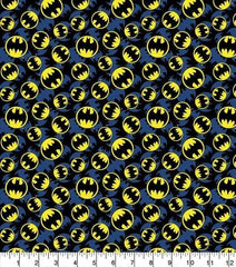 DC Comics Batman - Signal Overlay - Cotton Fabric