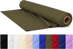 CraftsFabrics Plain Dyed Homespun Cotton Fabric
