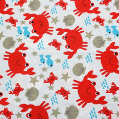 CraftsFabrics 8pcs 40cmx 50cm Cartoon Animals Children's Fat Quarters Bundle 100% Cotton