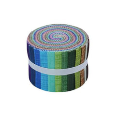 CraftsFabrics 2,5 Zoll 20 Stück Cartoon-Tiere Kinderstoff-Jelly-Rolls-Streifen