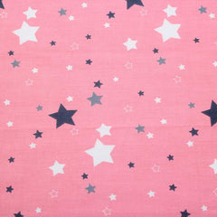 Lot de 8 Fat Quarters de tissu 100 % coton à motif fée rose pour enfants, 40 x 50 cm, pour le quilting, le scrapbooking, le patchwork, les loisirs créatifs, la couture de vêtements pour bébés filles et les projets DIY.