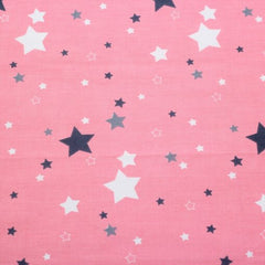 CraftsFabrics 8 Stück 40 cm x 50 cm rosa Feen-Cartoon-Kinder-Fat-Quarters-Bündel, 100 % Baumwollstoff zum Quilten, Scrapbooking, Patchwork, Kunsthandwerk, Nähen von Baby-Mädchen-Kleidung, DIY-Projekte