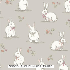 Woodland Forest Animals Fat Quarters, Pack of 5