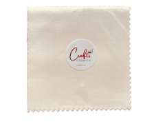 CraftsFabrics Red 100% Cotton 42pcs Plain 5"x 5" Charm Packs DIY Cotton Fabric for Sewing, Crafting, Patchwork