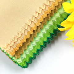 CraftsFabrics 100% Cotton Eheral Forest 42Pcs 5"x5" Charm Packs Ideal for Quilting, Scrapbooking, Sewing, Arts & Crafts, Patchwork