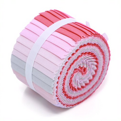 CraftsFabrics 100% Cotton 20Pcs/Roll Woven Jelly Rolls Strips Ideal for Quilting, Scrapbooking, Sewing, Arts & Crafts, Patchwork