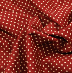 Rose & Hubble 3mm Polka Dot 100% Cotton Poplin Fabric