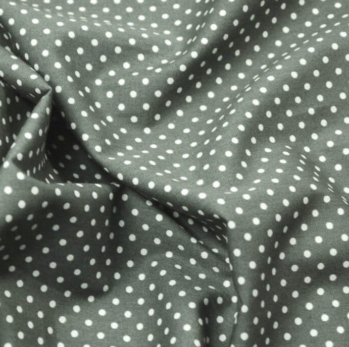 Rose & Hubble 3mm Polka Dots 100% Cotton Poplin Fabric