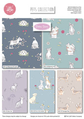 Pets Collection Debbie Shore Fabric Fat Quarters