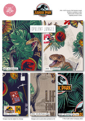 The Craft Cotton Co - Jurassic Park  Opulent Jungle Fat Quarters 100% Cotton Pack of 5