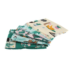 Curious Cats Fat Quarters, 5 Piece Pack (2881-00)