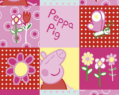 Peppa Pig Fat Quarters Bundle, Pack of 4, Multi