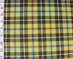 checkered Cornish tartan cotton fabric