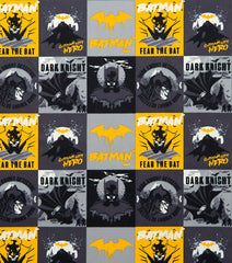 Batman Poster Collage 100% Cotton Fabric