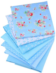 Blue and White Printed Fat Quarters Bundle