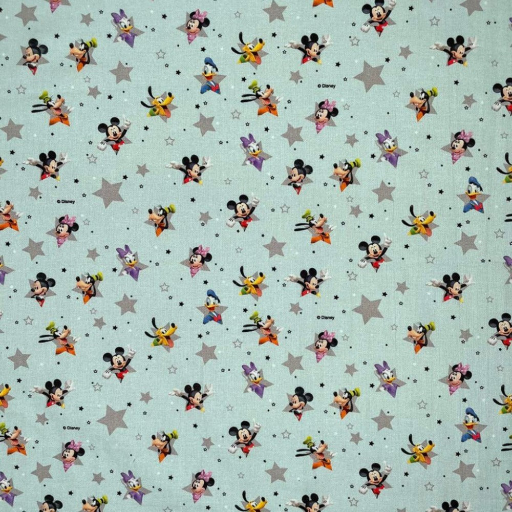 Crafty By Chatham Glyn Disney Mickey Mouse Stars Fabric