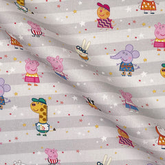 Peppa Pig Fabric by Metre