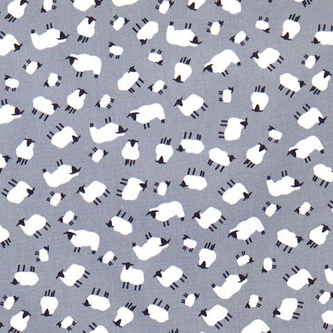 Farm Animal Sheep Cotton Poplin Quilting Fabric
