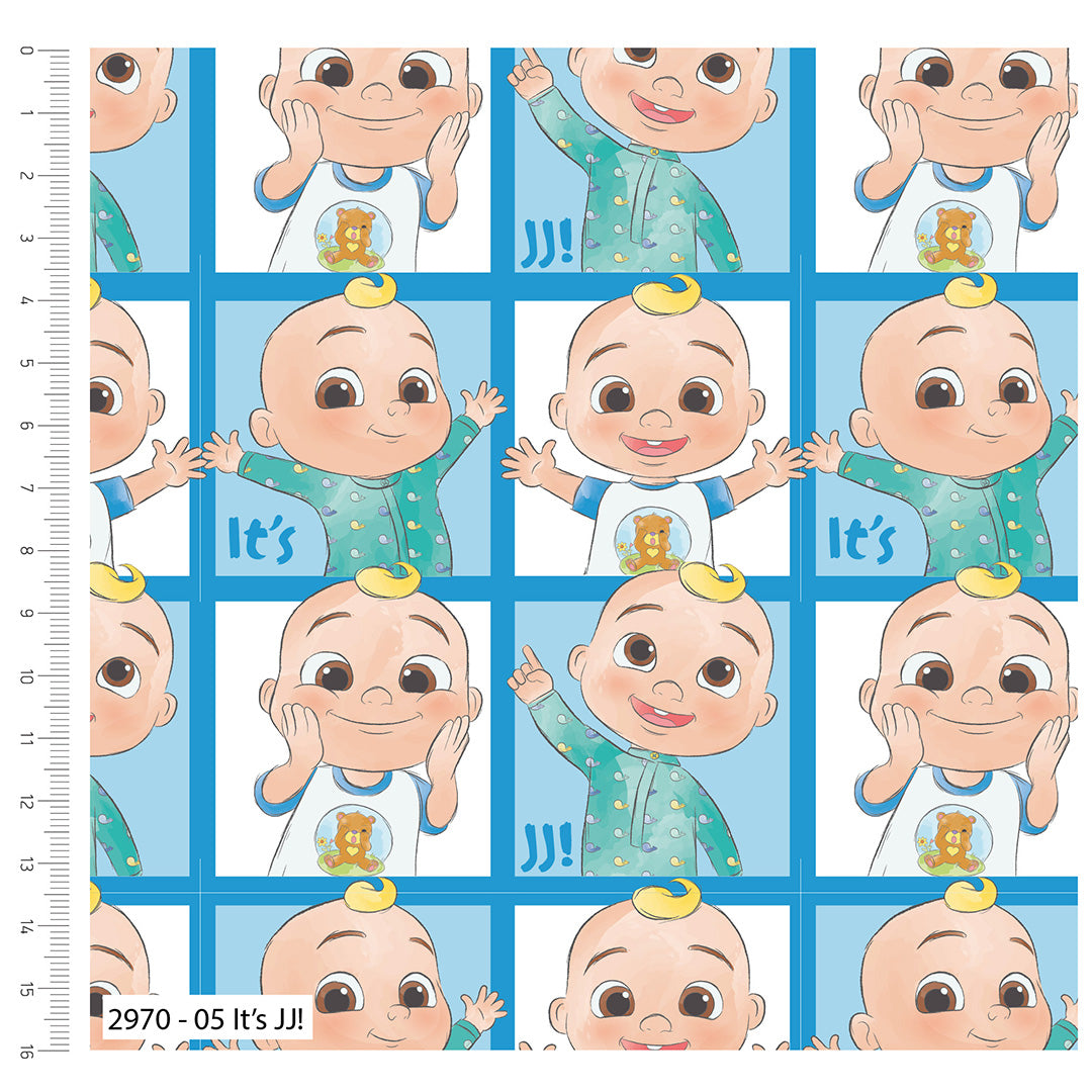 It's JJ  CoComelon Forever Friends Cotton Fabric 2970-05