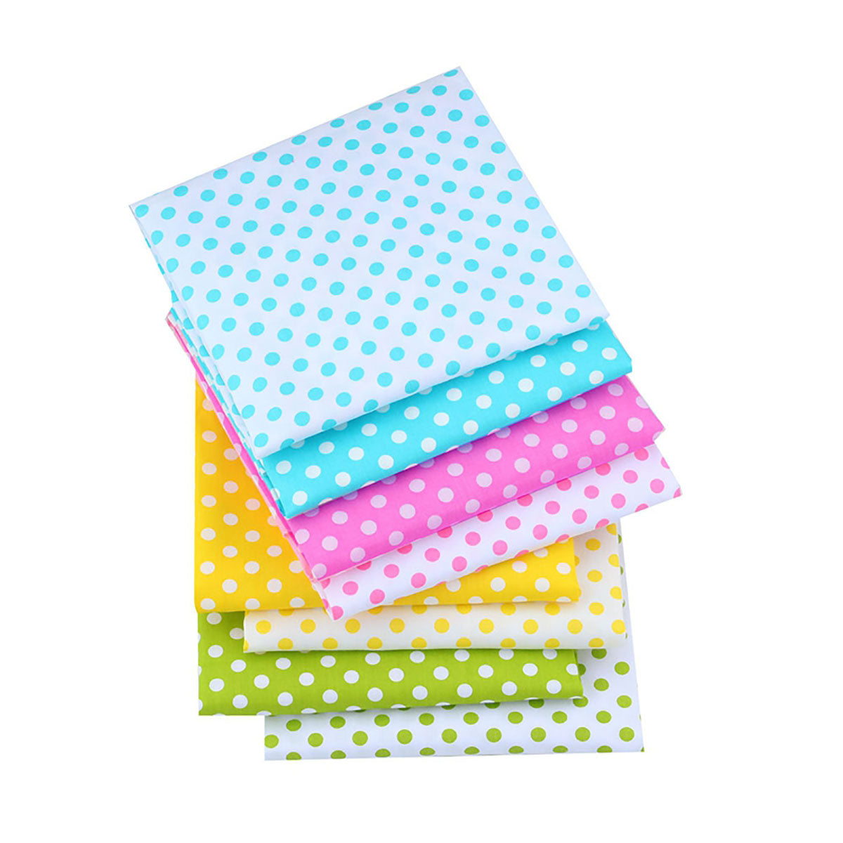 pack of 8pcs Polka Dot Fat Quarters 