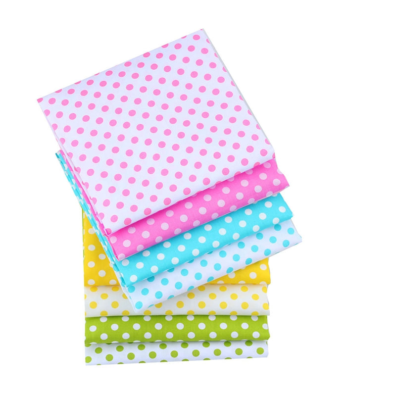 Colourful Polka Dot Cotton Fat Quarters Bundle