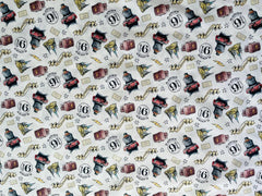Little Johnny Harry Potter Platform 9 and 3/4 100% Cotton Fabric