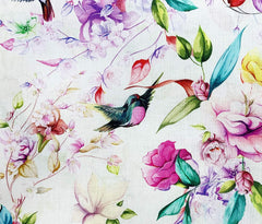 Magnolia Floral Cotton Fabric