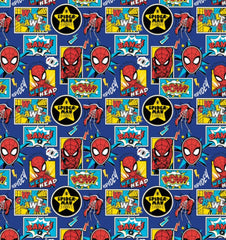 Spiderman Cotton Fabric