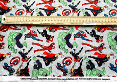 Marvel Line Heroes Marvel Cotton Fabric