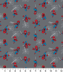 Licensed Spider-Man 4 Spider-Man Ton Grey 13250103-3 Cotton Woven Fabr –  The Fabric Candy Shoppe