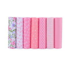 Pink and White Fat Quarters Bundle