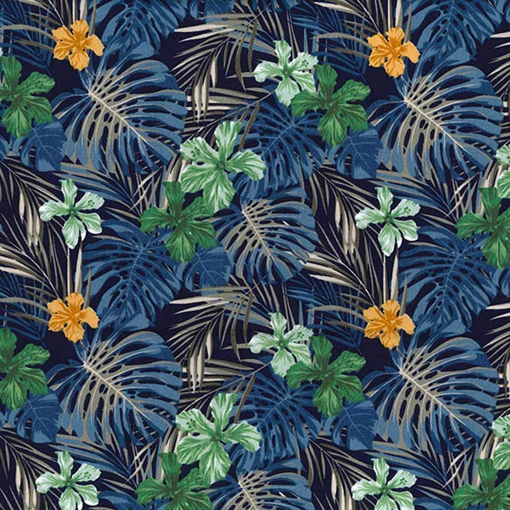 Aloha Hawaii Tropical Cotton Print Fabric 