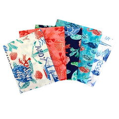 Seas The Day Fat Quarter Bundle, Pack of 5 (2772-00)