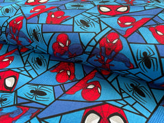 Spider-Man Mosaic Marvel 100% Cotton Fabric