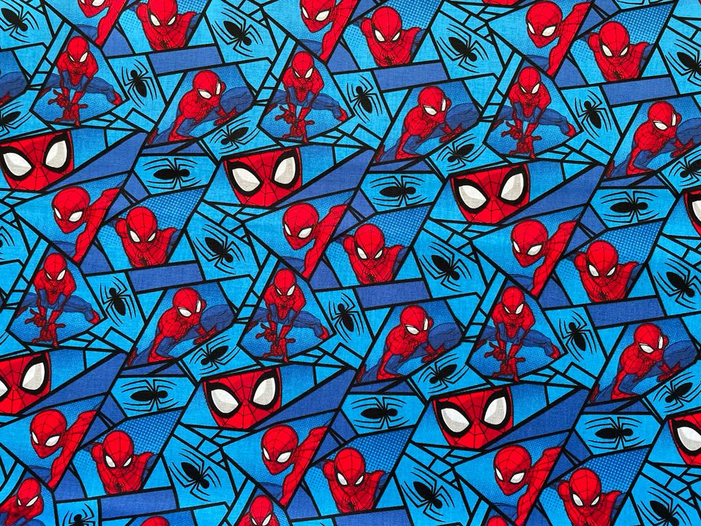 Spider-Man Mosaic Marvel 100% Cotton Fabric