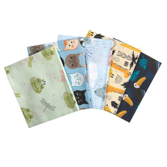Animals Delight Fat Quarters, Pack of 5 ‎(2734-00)