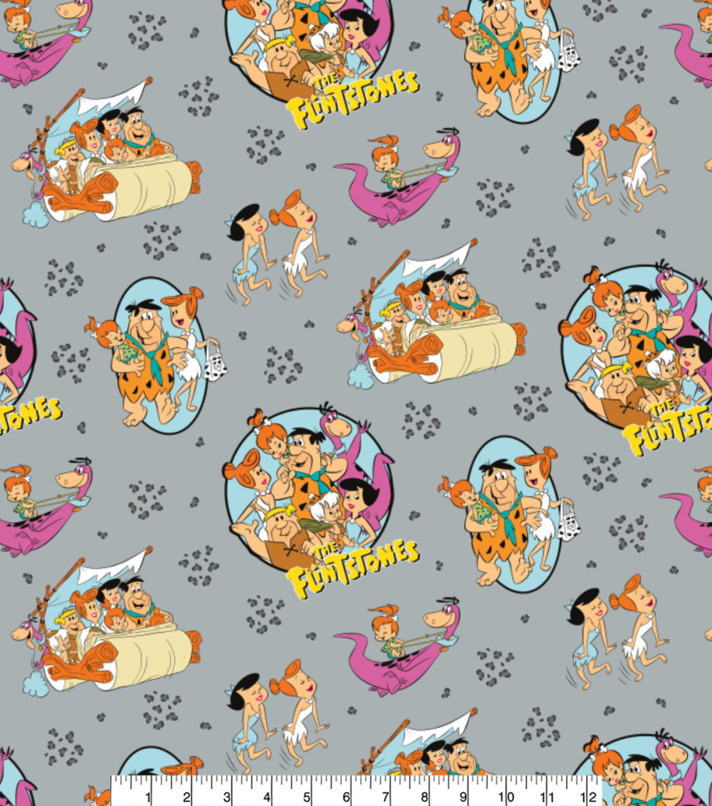 The Flintstones Children's Cotton Fabric