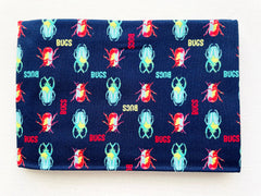 Tropical Bugs on a Navy Background Fat Quarters Cotton Fabric