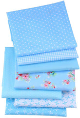 Blue and White Polka Dot Fat Quarters Bundle