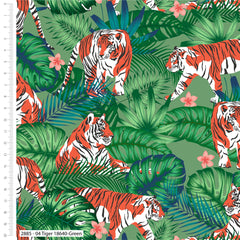 Gone Wild Tiger Cotton Fabric