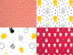 Miffy Cotton Print Fabric Collection