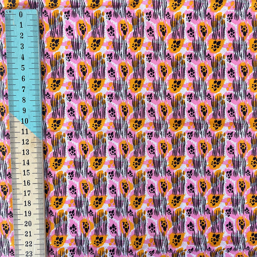 Jungle Animal Print Cotton Fabric