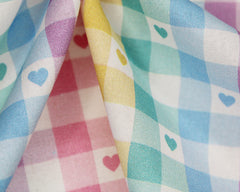 Love Check Gingham Fabric 
