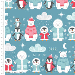 Polar Pals Christmas Fat Quarters Craft Cotton Co