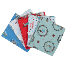 Beatrix Potter Peter Rabbit Christmas Wonderful Time of the Year Christmas Fat Quarters