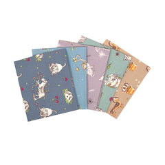 Pets Debbie Shore Fat Quarters 